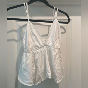 Wild Fable White Strappy Top